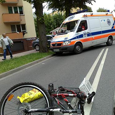 Nietrzewy rowerzysta
