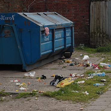 Śmietnik, który straszy