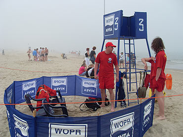Ratownicy rozpoczęli sezon na plaży