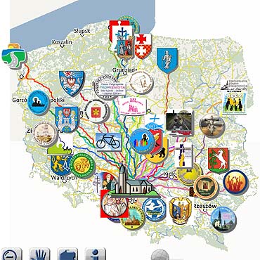 Pielgrzymka Szczeciska na Wirtualnej Mapie Pielgrzymek 