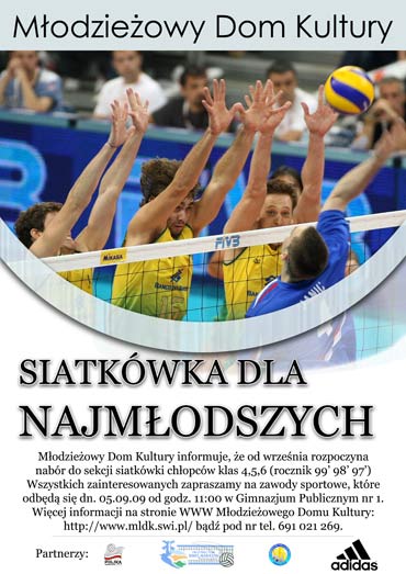 SIATKÓWKA DLA NAJMŁODSZYCH