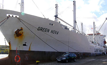 Blindpasażer z Nigerii na m/v „Green Nova”