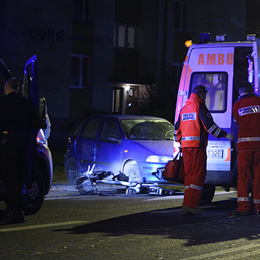 Wypadek z udziaem rowerzysty