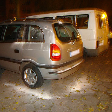 Wracajc z dyskoteki dewastuj samochody