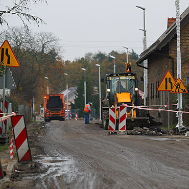 Budowa na Krzywej nabiera tempa