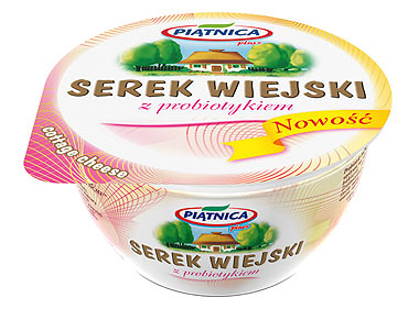 Nowość! Serek Wiejski z probiotykiem od Piątnicy