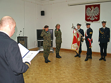 Przysięga wojskowa w KPW Świnoujście