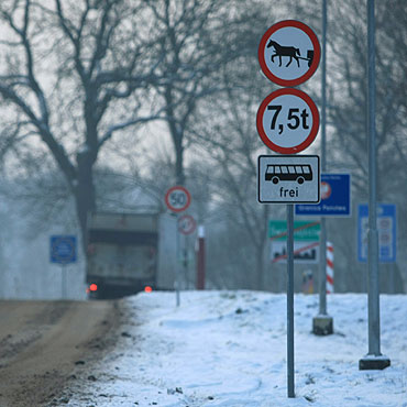Świnoujście – Garz dla ciężarówek!