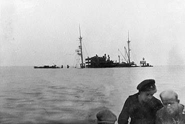 Wigilia nad Świną 1945 r.