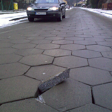 Uwaga na ulicy Wielkopolskiej 