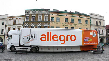 Wielki tir Allegro przyjedzie do winoujcia