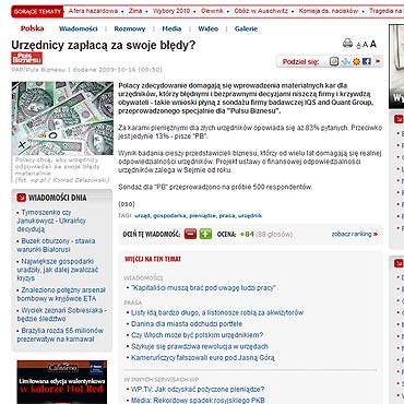 Urzdnicy zapac za swoje bdy?