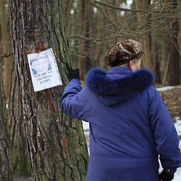Sprawca zawis na drzewie…