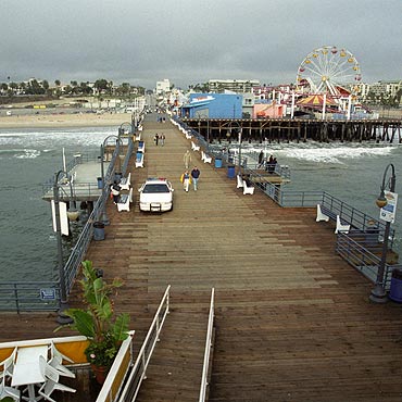 Molo w Santa Monica