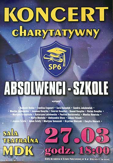 Absolwenci „szóstki”- swojej szkole
