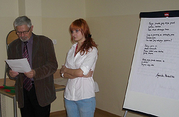 Kazimierz Burnat w Mieszku - spotkanie literackie