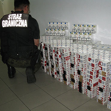 Stra Graniczna znalaza na targowisku papierosy bez akcyzy