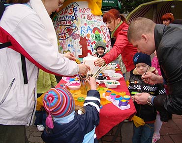 Wielka świnoujska pisanka gotowa!