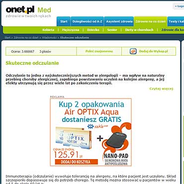 Skuteczne odczulanie