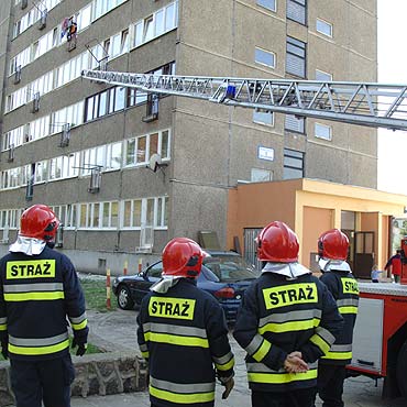 Ludzie wystraszyli si dymu 