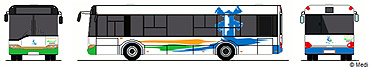 Autobusy z logo miasta 