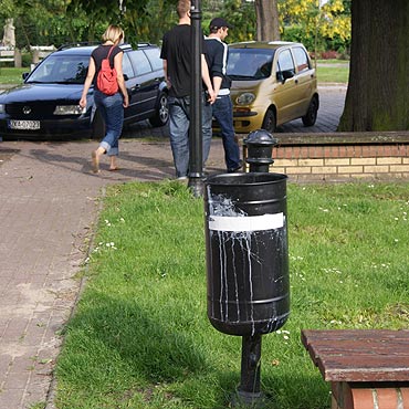 Zaniedbany plac Rybaka