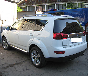 Odzyskany Peugeot 4007