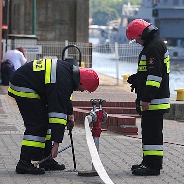 Pożar na Bieliku. Strażacy ćwiczyli gaszenie