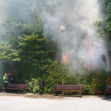 Zapaliy si pyki. Poar si rozprzestrzenia!