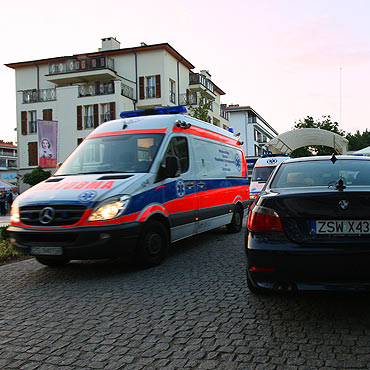 Kierowca zablokował na 14 godzin drogę pożarową