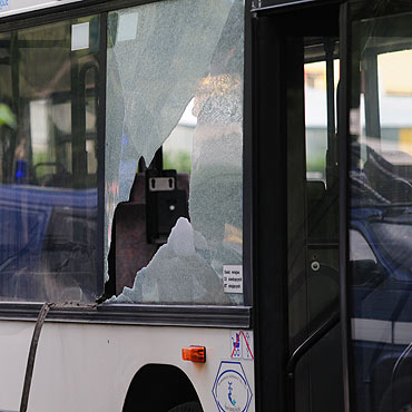 Doroka zderzya si <br>z autobusem