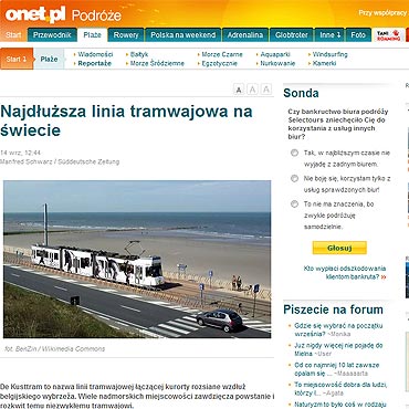 Najdusza linia tramwajowa na wiecie