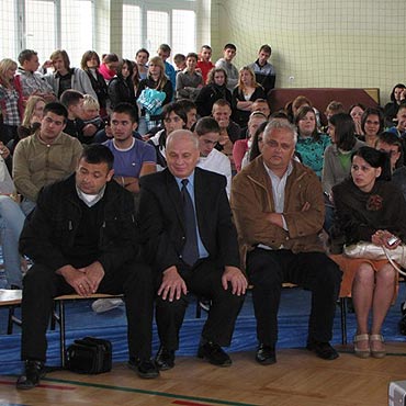 Goście z Serbii w ZSP w Wolinie