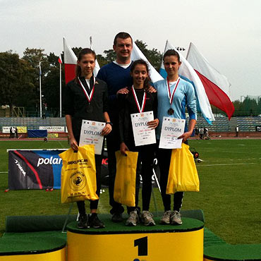 Aleksandra Hołda srebrną medalistką Mistrzostw Polski Młodzików w lekkiej atletyce