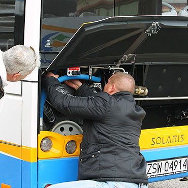 Nowy autobus – zanim wyjecha na ulice – ju si popsu