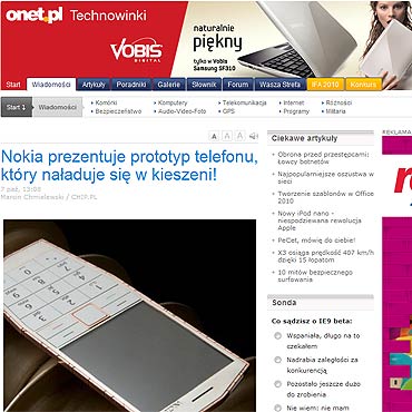 Telefon, ktry naaduje si w Twojej kieszeni!