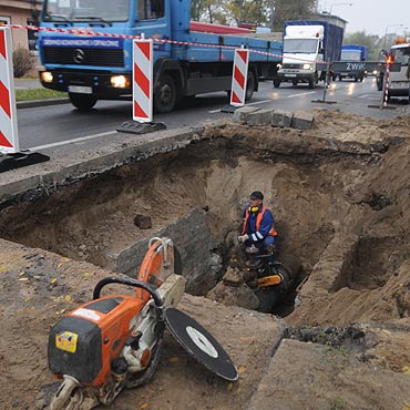 Awaria wodocigu na Grunwaldzkiej. Zalecamy objazd