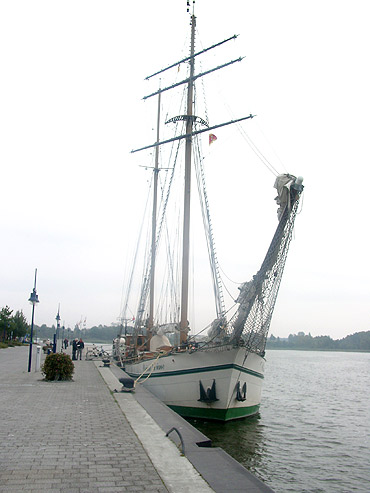 Most zwodzony w Wolgaście