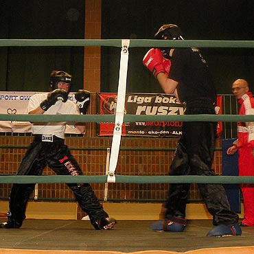 Mecz kickboxing Alkon Szczecin – Pomorze Świnoujście