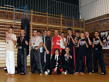 Mecz kickboxing Alkon Szczecin – Pomorze Świnoujście