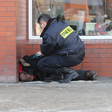 Reakcja stranika miejskiego godna pochway