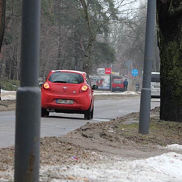 Uwaga na gigantyczn dziur na Grunwaldzkiej