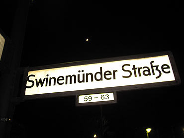 Swinemünder Strasse<br> w Berlinie