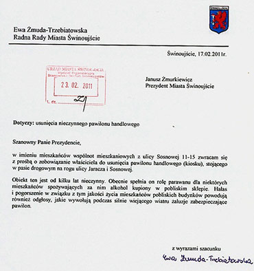 Radna zaja si spraw nieczynnego kiosku. Urzd nadal milczy  