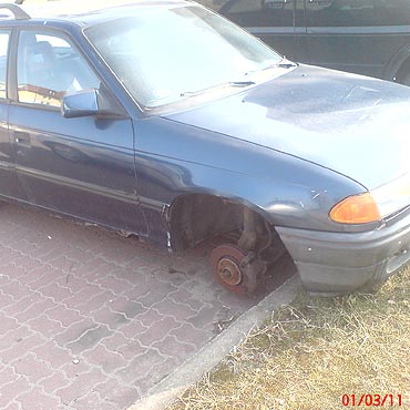 Zom na parkingu 