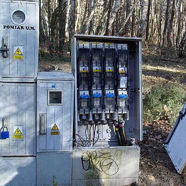 Czterej wamywacze zapani na gorcym uczynku