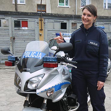 Piraci drogowi nie maj szans! Nowa honda dotara do winoujcia
