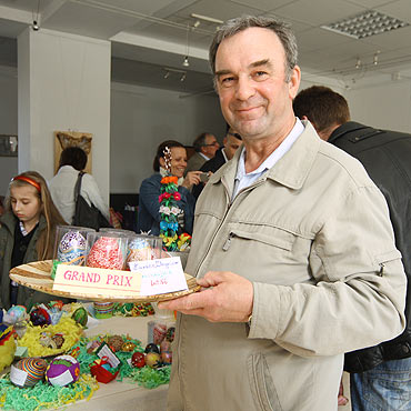 Zbigniew Kardzis ze winoujcia autorem najpikniejszych pisanek 