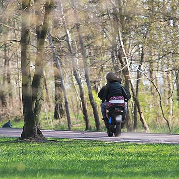 ami przepisy. Jed po ciekach dla rowerw, lasach<br> i parkach