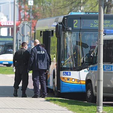 Skopał solarisa, bo nie mógł wejść do środka
